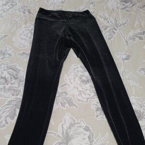 Express High Waist Back Velvet Leggings Size Medium NWT